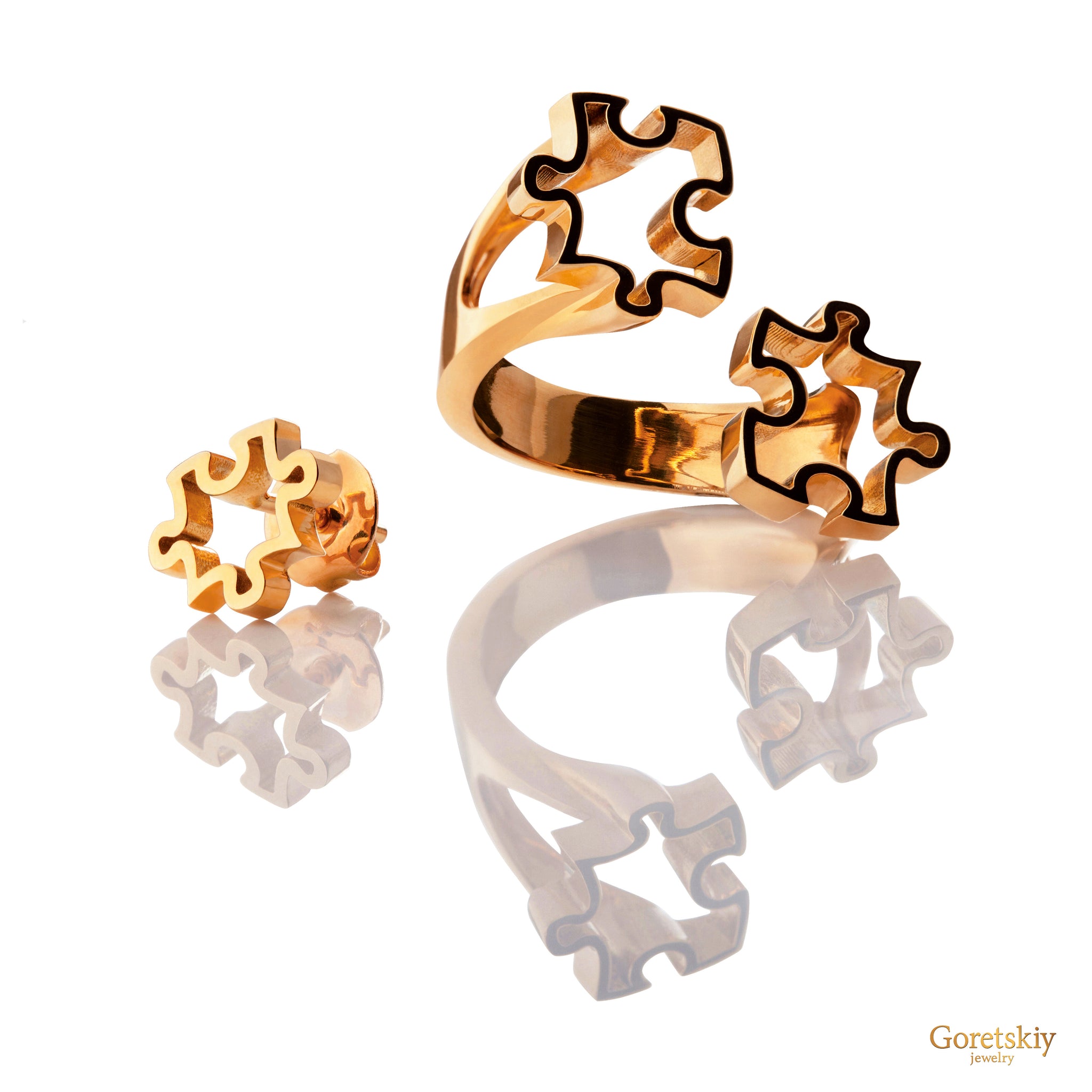 Double Puzzle Ring